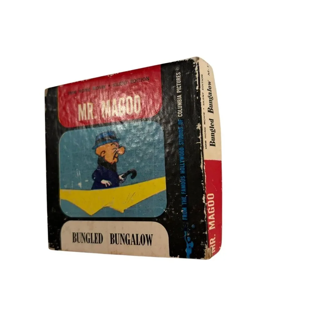 Mr. Magoo Bungled Bungalow 8MM Home Movie Silent Edition Vintage Columbia